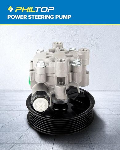 PHILTOP Power Steering Pump 20-2402 OE Replacement for 200 2011-2014 2.4L, Sebring 2007-2010 2.4L, Avenger 2008-2014 2.4L, Journey 2.4L, Power Steering Wheel Pump 5151016AB, 5151016AD in Kuwait