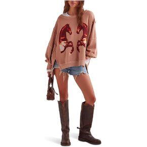 Women's We The Free Graphic Camden Pullover in Saudi Arabia