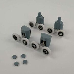 Zinc Alloy Shower Door Roller Wheel Runner Pulleys Rollers Wheels Bearing Diameter(19mm) in Saudi Arabia
