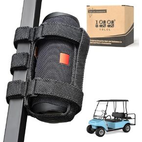 10L0L Speaker Mount for Golf Cart,Portable Speaker Holder with Adjustable Strap Fit Bluetooth Wireless Speakers Secure onto Golf Cart/Bike/Beach Umbrella/Boat,Black in Kuwait