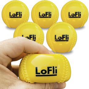 LoFli Limited-Flight Training Baseballs – Regulation Size & Weight – Soft, Safe & Durable – Indoor/Outdoor Practice Balls – 6 Pack in Saudi Arabia