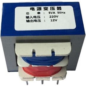 41 * 20 5W 5VA 50Hz AC 220V إلى AC 9V 12V 24V 3+2 PINS 9.5MM PITCH 5P PLACK في لوحة PCB Open Frame Corper Power Transformer (1PIECE 12V) in Kuwait