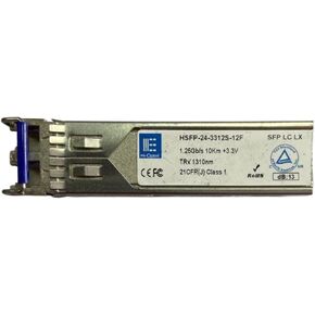 وحدة الألياف البصرية 10km الوضع المفرد الألياف 1310NM 1.25G SFP HSFP243312S12F in Kuwait