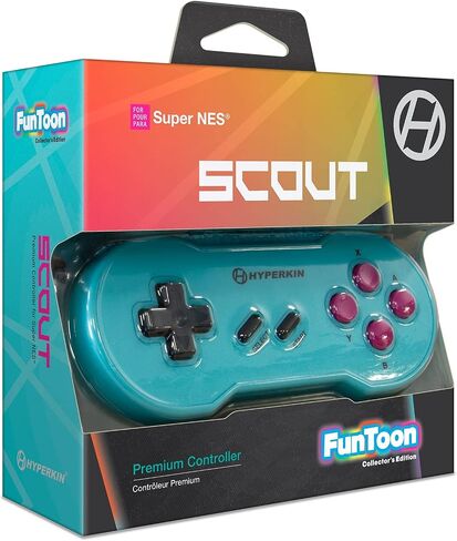 Hyperkin "Scout" Premium Controller for Super NES (Space Black) - Super NES in Kuwait
