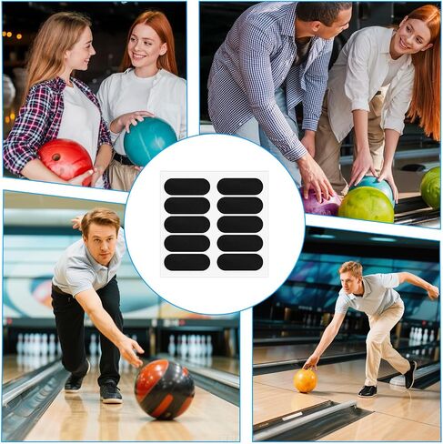 120PCS Bowling Accessories, Bowling Thumb Tape, Thumb Tapes Protector for Bowlings, Bowlings Finger Tape for Men Women Bowlers(Black) in Saudi Arabia
