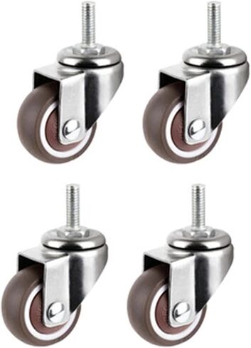 4pcs الأثاث عجلات عجلات ناعمة من المطاط الدوارة in Kuwait