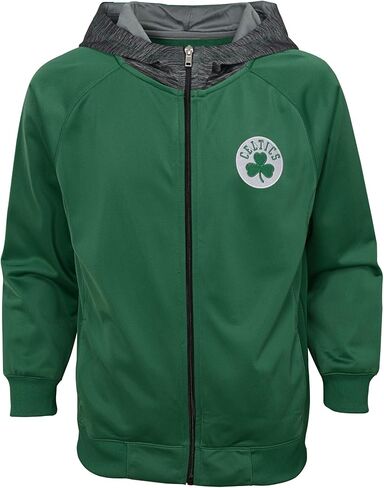 Outerstuff NBA Boys Youth (4-18) Favorite Team Logo Full Zip Performance Hoodie in Saudi Arabia