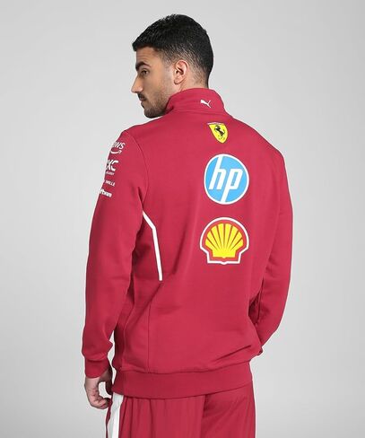 PUMA Scuderia Ferrari F1 2025 Team 1/2 Zip Sweater - Red in Kuwait