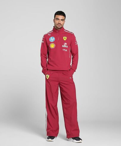 PUMA Scuderia Ferrari F1 2025 Team 1/2 Zip Sweater - Red in Kuwait