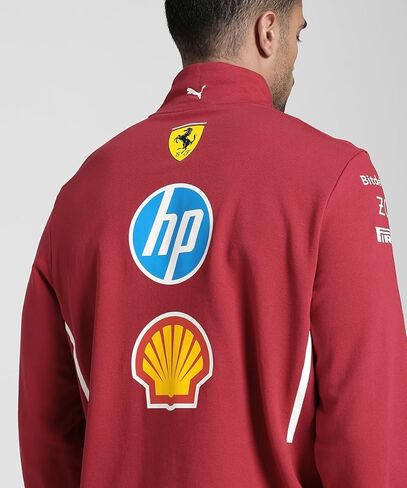 PUMA Scuderia Ferrari F1 2025 Team 1/2 Zip Sweater - Red in Kuwait