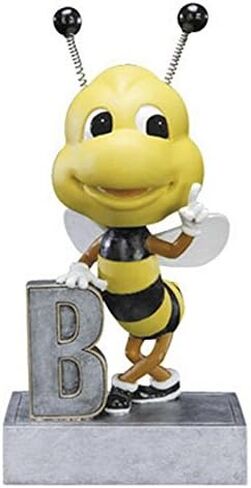 Decade Awards Spelling Bee Bobblehead Trophy - 5.5 Inch Tall | Engraved Spelling Bee Award - Customize Now in Saudi Arabia