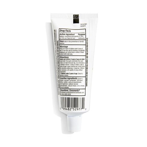 365 من سوق الأطعمة الكاملة ، سفر معجون الأسنان فلوريد ، 3 أونصة in Kuwait