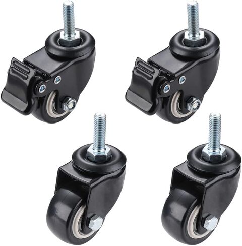 4pcs 200kg 1.5 بوصة 40mm 360 المسمار القابل للدوار دوارة العجلات العجل in Saudi Arabia