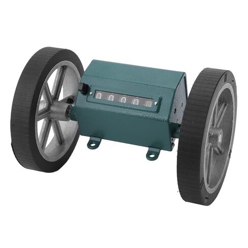 Digital Rolling Meter Counter, 5 Digit Display Rolling Mechanical Length Counter Roller Type Meter Counter,Length Counter with Rolling Wheel 5 Digits Meter Counter for Fabric Manufacture in Saudi Arabia