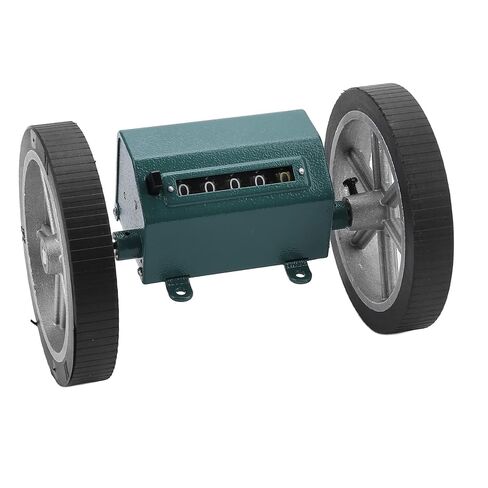 Digital Rolling Meter Counter, 5 Digit Display Rolling Mechanical Length Counter Roller Type Meter Counter,Length Counter with Rolling Wheel 5 Digits Meter Counter for Fabric Manufacture in Saudi Arabia