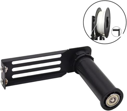 3D Printer Parts Filament Holder Spool with Adjustable Filament Mount Rack Bracket for 3/10 X1 K1 K1C K1MAX(Only Barrel) in Saudi Arabia
