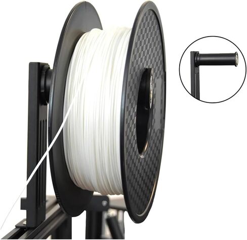 3D Printer Parts Filament Holder Spool with Adjustable Filament Mount Rack Bracket for 3/10 X1 K1 K1C K1MAX(Only Barrel) in Saudi Arabia