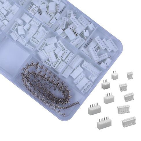460pcs jst ph connector kit 2،3،4،5،6 pin connector مستقيمة مستقيم من الذكور/الإناث وموصلات لوحة الدوائر لأردوينو ، إلكترونيات ديي واستخدام المنزل in Kuwait