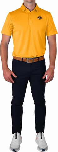 Columbia Golf Men's Univ of Iowa Drive Polo in Saudi Arabia