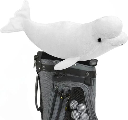 Funny Shark Golf Headcover, Animals Plush Golf Club Head Covers, Small Size Fits Hybird and Irons, Large Size Fits Standard 460cc Driver Head in Kuwait
