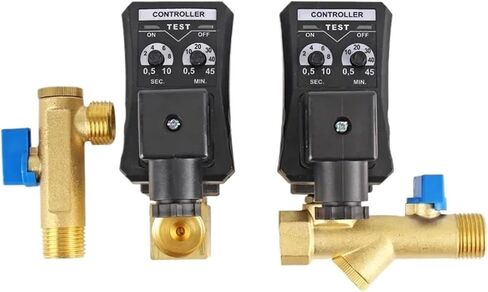 1pcs 1/2 Electronic Drain Valve Air Compressor Filter Dry Air Storage Tank Drain Cooler Dry Electromechanical Magnetic Valve 220v(One-Boday Type) in Kuwait