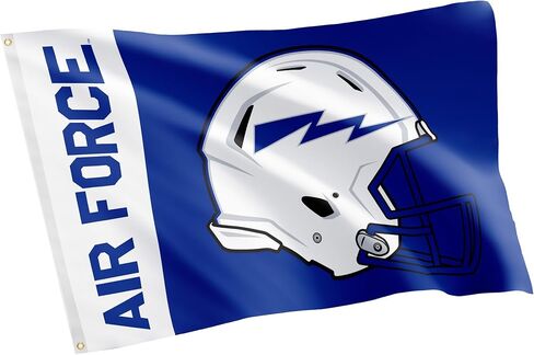 Desert Cactus United States Air Force Academy Flag - 3 × 5 أقدام فالكورنز ، نسيج متين داخلي/خارجي ، تصميم البوليستر بنسبة 100 ٪ (اسم فريق النمط 2) in Saudi Arabia