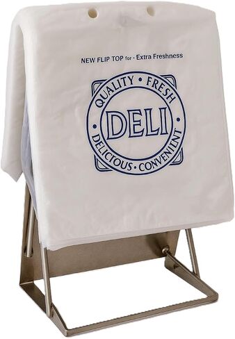 Deli Flip Top Sandwich Meat Bags, Saddle Pack, 10" x 8" (case of 2,000) in Saudi Arabia