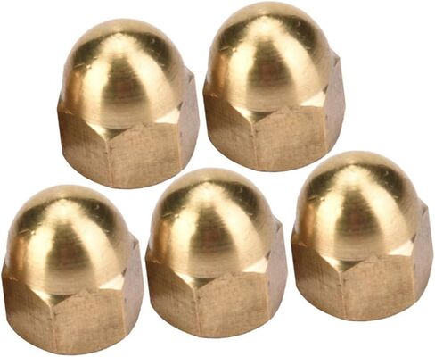 النحاس الجوز الجوز كيت القبة القبة المكسرات السداسية المعدة لسحابات المركبات M3- (M6 (20pcs)) in Kuwait