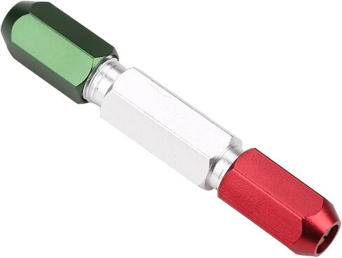 Garosa pin gage مقبض ألومنيوم سبيكة مزدوجة Go No Go Gauge Handge Green Red Range 0.3-1mm قياس الأبعاد الإكسسوارات Gage Block (0.3-1mm) in Saudi Arabia