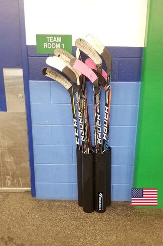 Hockey Stick Holder Free Stand for Home Players Dressing Room Rack Locker and beyond in Saudi Arabia