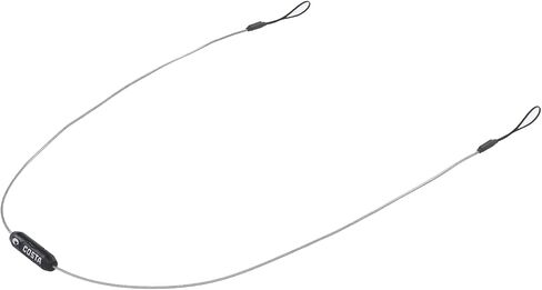 Costa del Mar C-Line Loop Retainer ، Silver/Black ، 20 In in Saudi Arabia