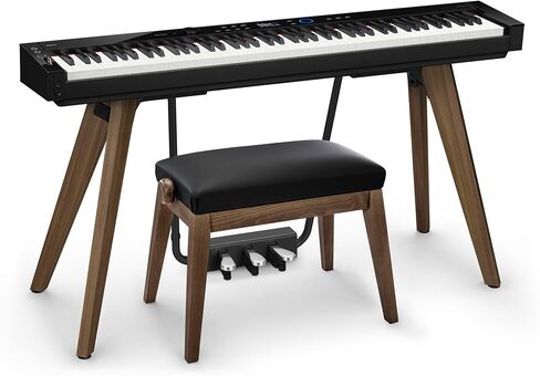 Casio Hidrau Kōbe BG -50 Piano Bench - Black in Saudi Arabia