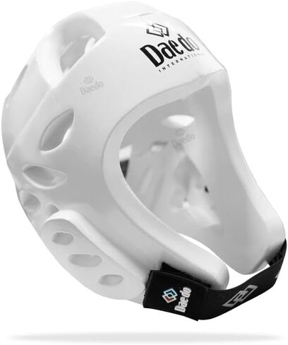 Daedo WT المعترف به Taekwondo Head Guard - بناء رغوة معتمدة رسميًا ومصبوبًا ، اختلافات زرقاء وحمراء ، حماية خفيفة الوزن للدوران والمنافسة in Kuwait