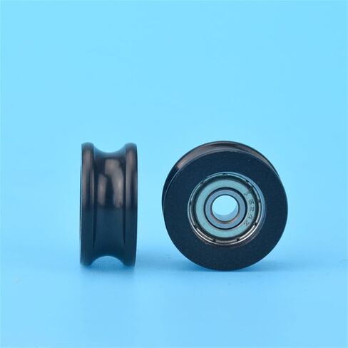 4mm 624zz 624 0419 Pulley U Groove Groove تحمل عجلة متداول صغيرة 4x19x8.5mm (5pcs) in Saudi Arabia