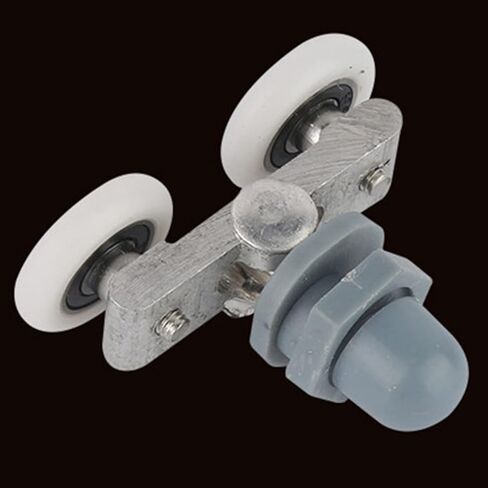 Sliding Glass Pulley Bearing Door Rollers Runners Wheels for Shower Cabin Hardware 1Set(8pcs,25mm) in Saudi Arabia