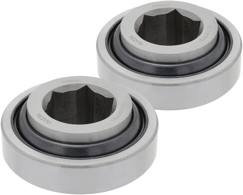 [2-Pack] W208PP21 - Agricultural Bearing, Disc Bearing, Hex Bore 1.25'', Farm Equipment - [Cross Reference: HPC104TPA, AE46606, W208PP21] in Saudi Arabia