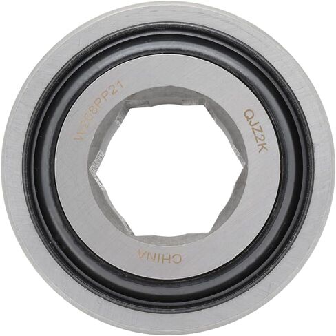[2-Pack] W208PP21 - Agricultural Bearing, Disc Bearing, Hex Bore 1.25'', Farm Equipment - [Cross Reference: HPC104TPA, AE46606, W208PP21] in Saudi Arabia