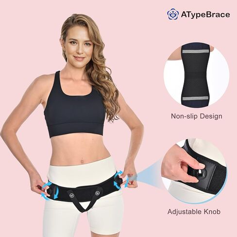 Pelvic Support Belt for Pregnancy and Postpartum, with two Groin Straps that Provide Vulvar Varicosities Support and Prolapse Support for Women (L/XL) in Kuwait