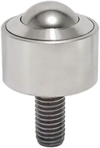 304 Stainless Steel Precision Universal Ball Casters No Rust Universal Wheel Screw Hardware 1Pcs(SUS304-KSM-15FL) in Saudi Arabia