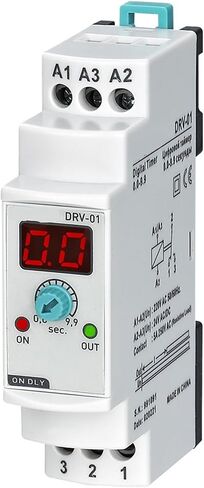 DRV-XX Digital On Delay Time Relay 1Pcs(110VAC,DRV-02 0-99sec.) in Kuwait