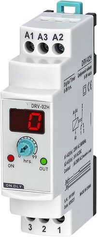 DRV-XX Digital On Delay Time Relay 1Pcs(110VAC,DRV-02 0-99sec.) in Kuwait