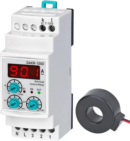 DAKR-60/100/250D أحادي الطور الرقمي المرحلة التلقائية التلقائية التتابع 1PCs (UN 380VAC ، 1-63A) in Kuwait