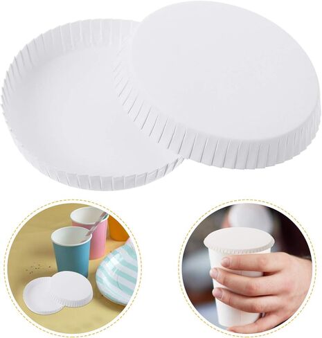 100pcs coffee cucce coves: coving coupe coupe coves coffee coffee أغطية القهوة شرب أغطية ساخنة لبارات KTV Hotel Cafe in Kuwait