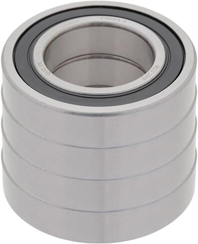 [4-Pack] R22-2RS - Deep Groove Radial Ball Bearing 1.375 in x 2.5 in x 0.5625 in (ID x OD x W) | 34.925 mm x 63.5 mm x 14.288 mm (ID x OD x W) with Double Rubber Seal in Saudi Arabia