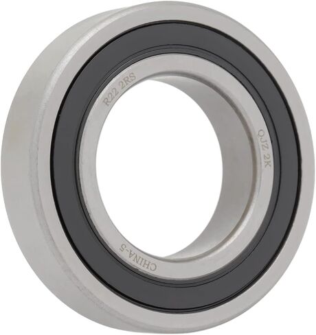 [4-Pack] R22-2RS - Deep Groove Radial Ball Bearing 1.375 in x 2.5 in x 0.5625 in (ID x OD x W) | 34.925 mm x 63.5 mm x 14.288 mm (ID x OD x W) with Double Rubber Seal in Saudi Arabia