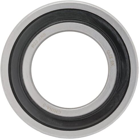 [4-Pack] R22-2RS - Deep Groove Radial Ball Bearing 1.375 in x 2.5 in x 0.5625 in (ID x OD x W) | 34.925 mm x 63.5 mm x 14.288 mm (ID x OD x W) with Double Rubber Seal in Saudi Arabia