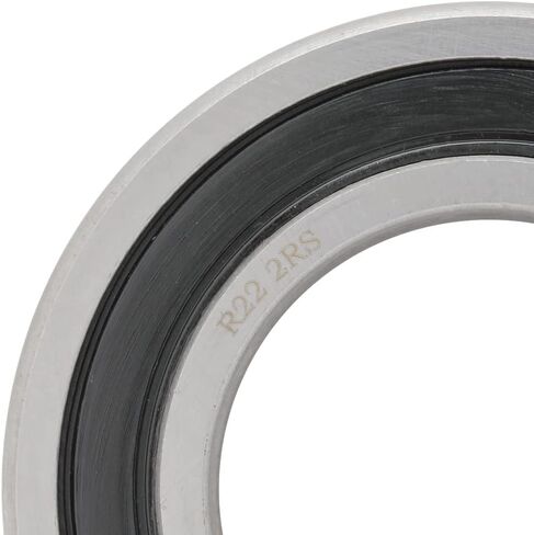 [4-Pack] R22-2RS - Deep Groove Radial Ball Bearing 1.375 in x 2.5 in x 0.5625 in (ID x OD x W) | 34.925 mm x 63.5 mm x 14.288 mm (ID x OD x W) with Double Rubber Seal in Saudi Arabia