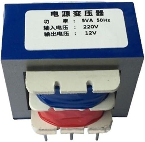 41 * 20 5W 5VA 50Hz AC 220V إلى AC 9V 12V 24V 3+2 PINS 9.5MM PITCH 5P PLACK في لوحة PCB Open Frame Corper Power Transformer (1PIECE 12V) in Kuwait