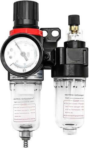 AFC2000 AFR2000 + AL2000 G1/4 air compressor oil and water separator air filter is used to reduce the pressure valve regulator(AFC2000) in Saudi Arabia