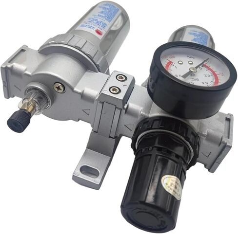 SFC-400 SFC-300 SFC-200 Air Compressor Air Filter Regulator Oil Water Separator Trap Filter Regulator Valve Automatic Drain(SFC-200 NO JOINT) in Kuwait